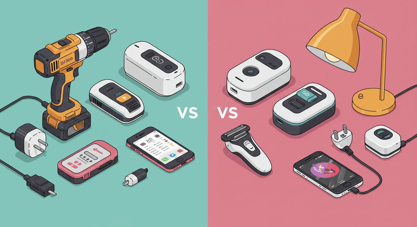 Rechargeable vs Plug-In Home Gadgets: Which Is Better?.jpg