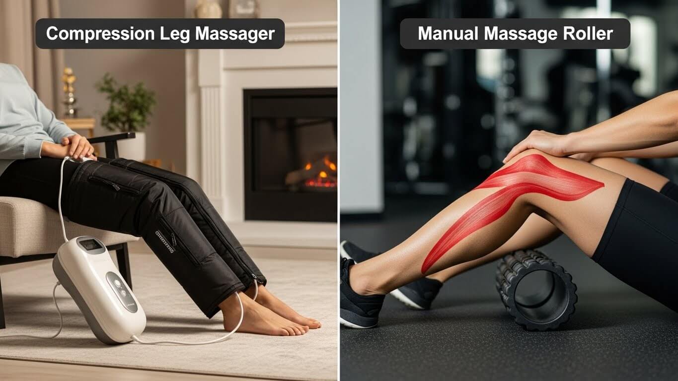 Compression Leg Massager vs. Manual Massage Roller.jpg