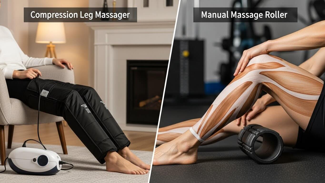 Compression Leg Massager vs. Manual Massage Roller.jpg