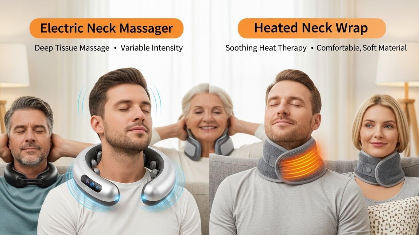 Electric Neck Massager vs. Heated Neck Wrap.jpg