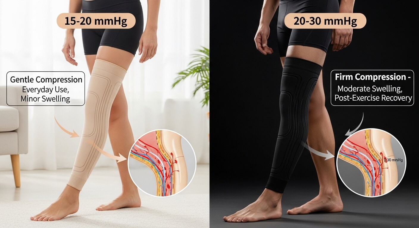 Understanding Compression Levels: 15–20 mmHg vs. 20–30 mmHg Leg Massagers Explained.jpg