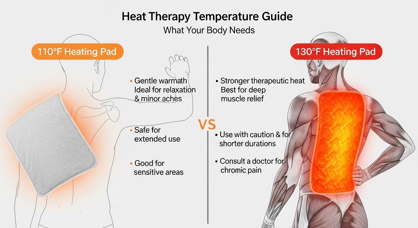 Heat Therapy Temperature Guide: 110°F vs. 130°F Heating Pads and What Your Body Needs.jpg
